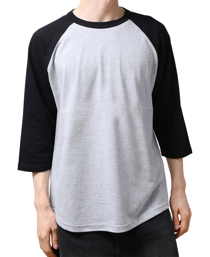 5.6オンス ラグラン 3/4スリーブ  Tシャツ 